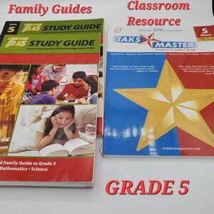 Grade 5 Texas State Testing TAKS Resource 3 Book Set